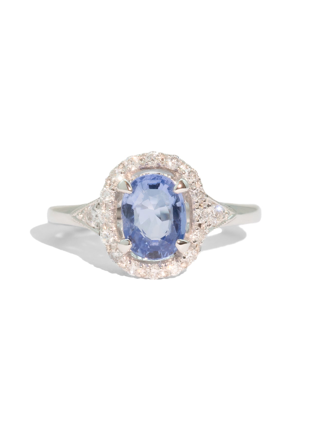 The Eliza Ring with 1.59ct Ceylon Sapphire
