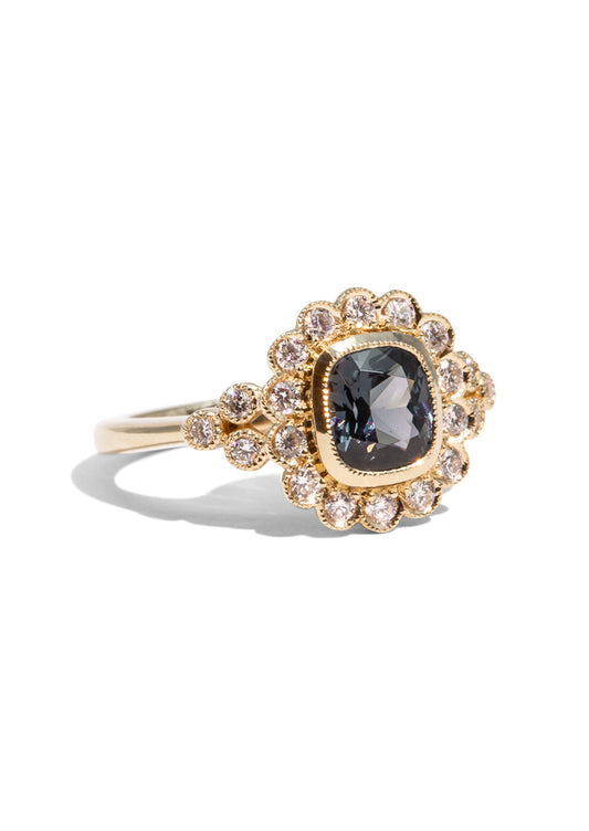 The Avery Spinel & Diamond Ring