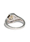 The Eve Ring with 1.08ct Cushion Fancy Yellow Diamond