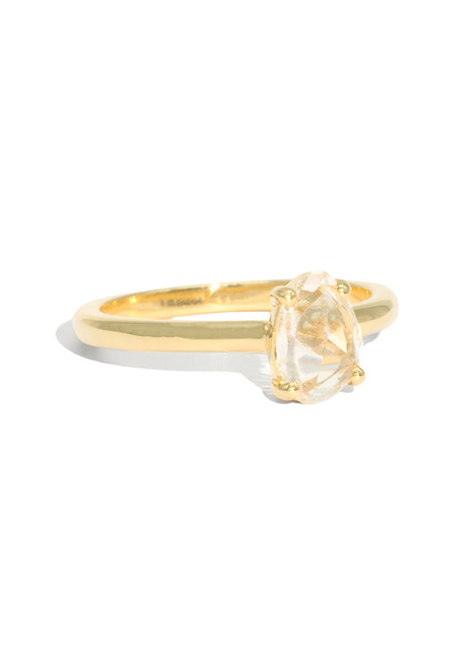 The Nova Rose Cut Sapphire Ring
