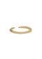 The Diamond Open 9ct Yellow Gold Band