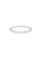 The Baguette Diamond 18ct White Gold Band