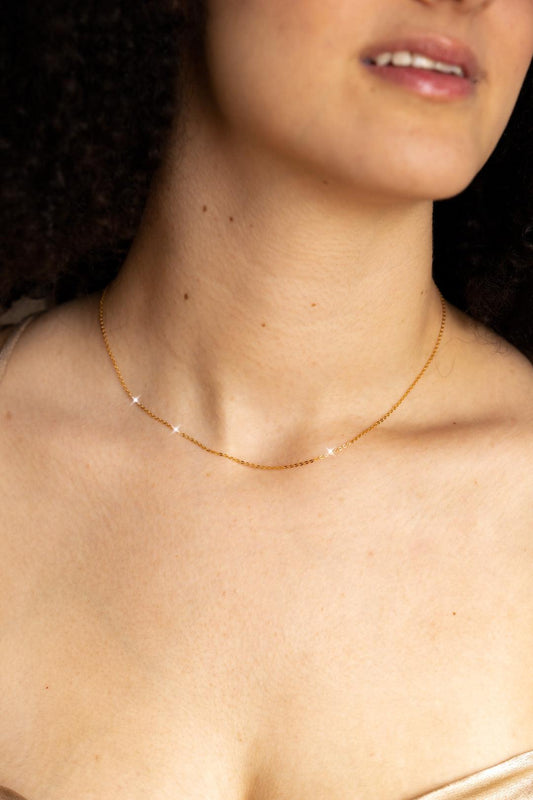 The Gold Twinkle Necklace - Molten Store