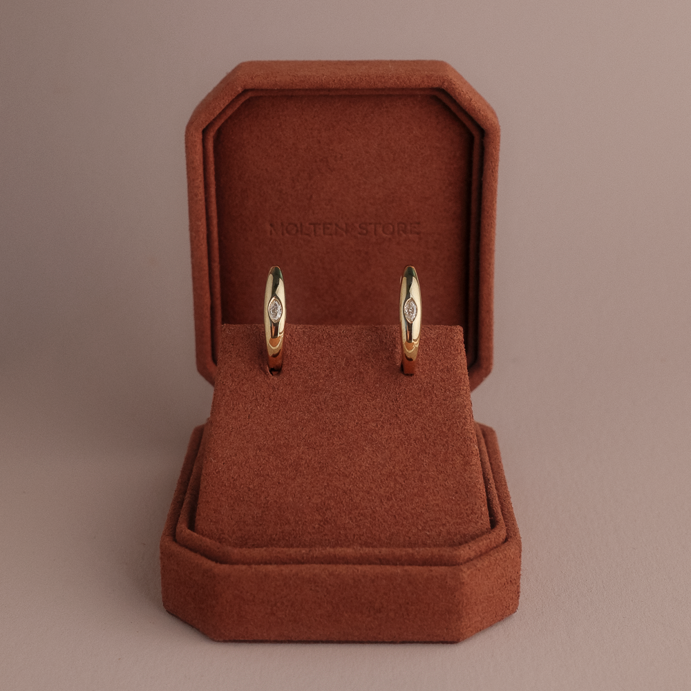 Jewellery being held, given, fastened or worn