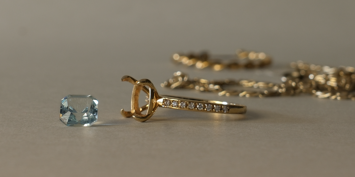 Existing jewellery considered as the beginning of a new bespoke direction