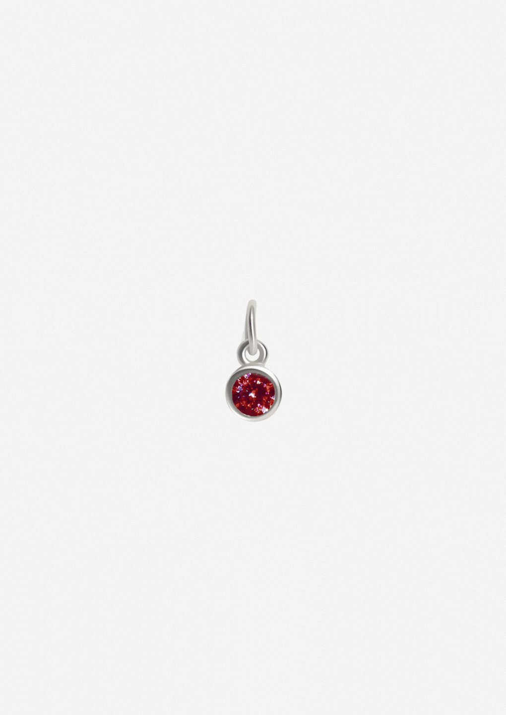 The Baby Fête Sterling Silver Birthstone Pendant