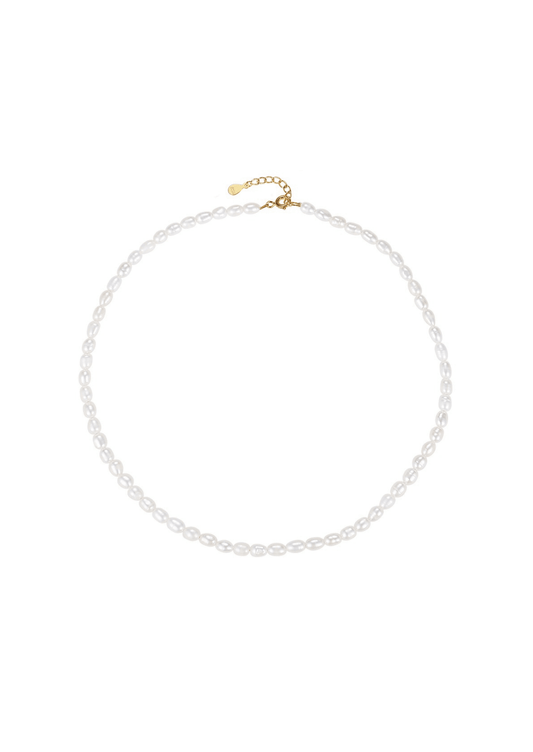 The Meadow Pearl 14ct Gold Vermeil Necklace - Molten Store