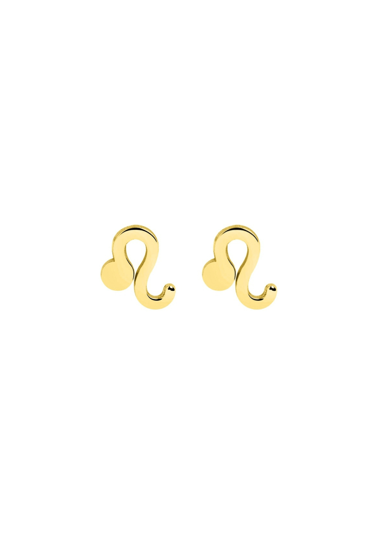 The Zodiac 14ct Gold Vermeil Stud Earrings - Molten Store