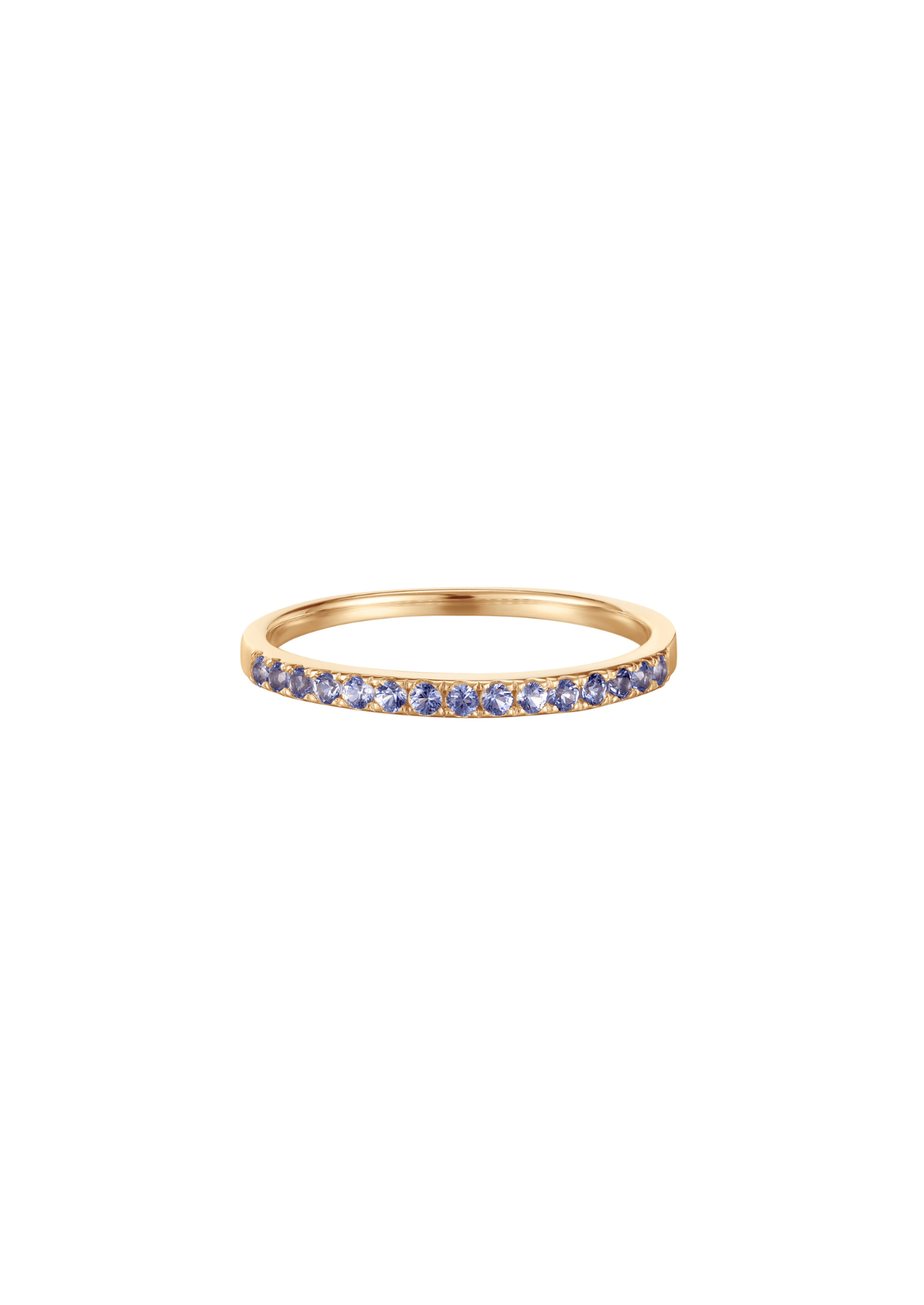 The Midnight Tanzanite 14ct Solid Gold Ring - Molten Store