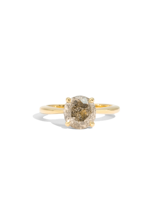 The June Ring with 2.41ct Salt & Pepper Diamond