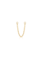 The Heartstring 14ct Gold Vermeil Earring Chain - Molten Store