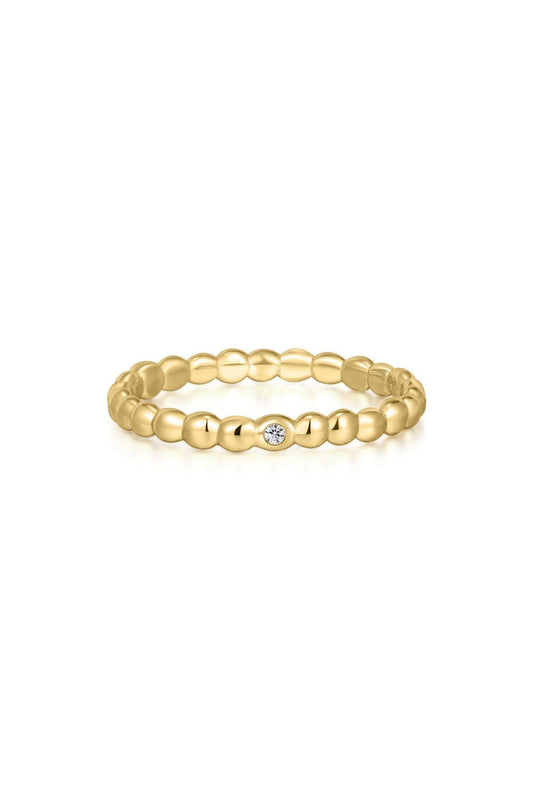 The Spotlight Topaz 14ct Gold Vermeil Ring - Molten Store