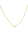 The Gold Petrichor Aquamarine Necklace