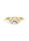The Ivy Yellow Gold Cultured Diamond Ring