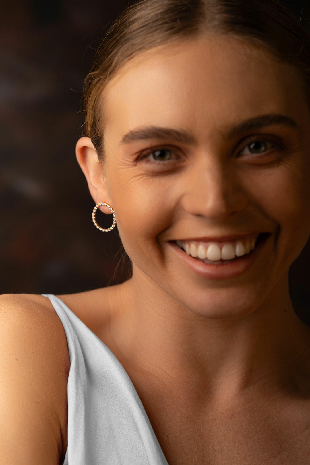 Bridal jewellery earrings