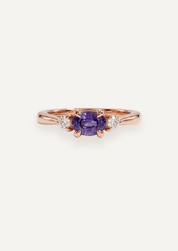 The Ada Ring with 0.80ct Oval Lilac Sapphire - Molten Store