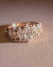The Banks Ring with Marquise Diamond - Molten Store