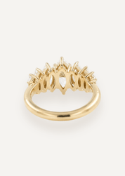 The Banks Ring with Marquise Diamond - Molten Store