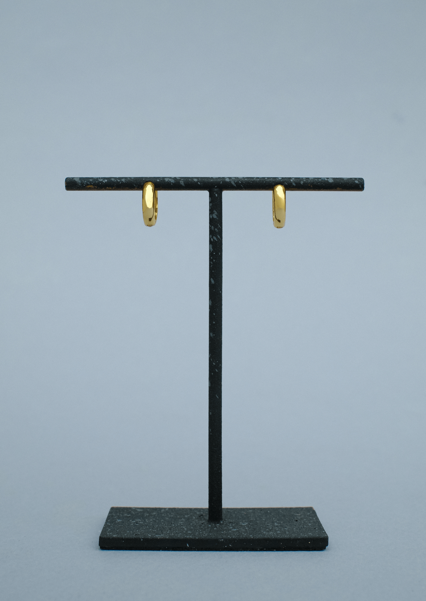 The Base Gold Vermeil Hoop Earrings - Molten Store