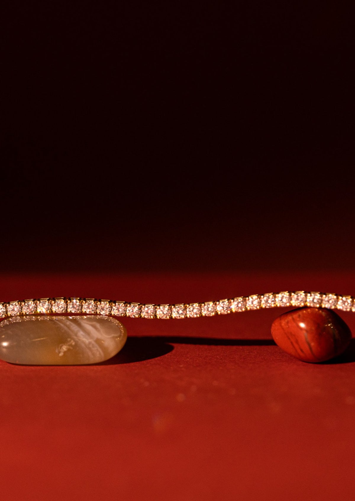 The Bea 18ct Yellow Gold Cultured Diamond Tennis Bracelet (2ct TDW) - Molten Store