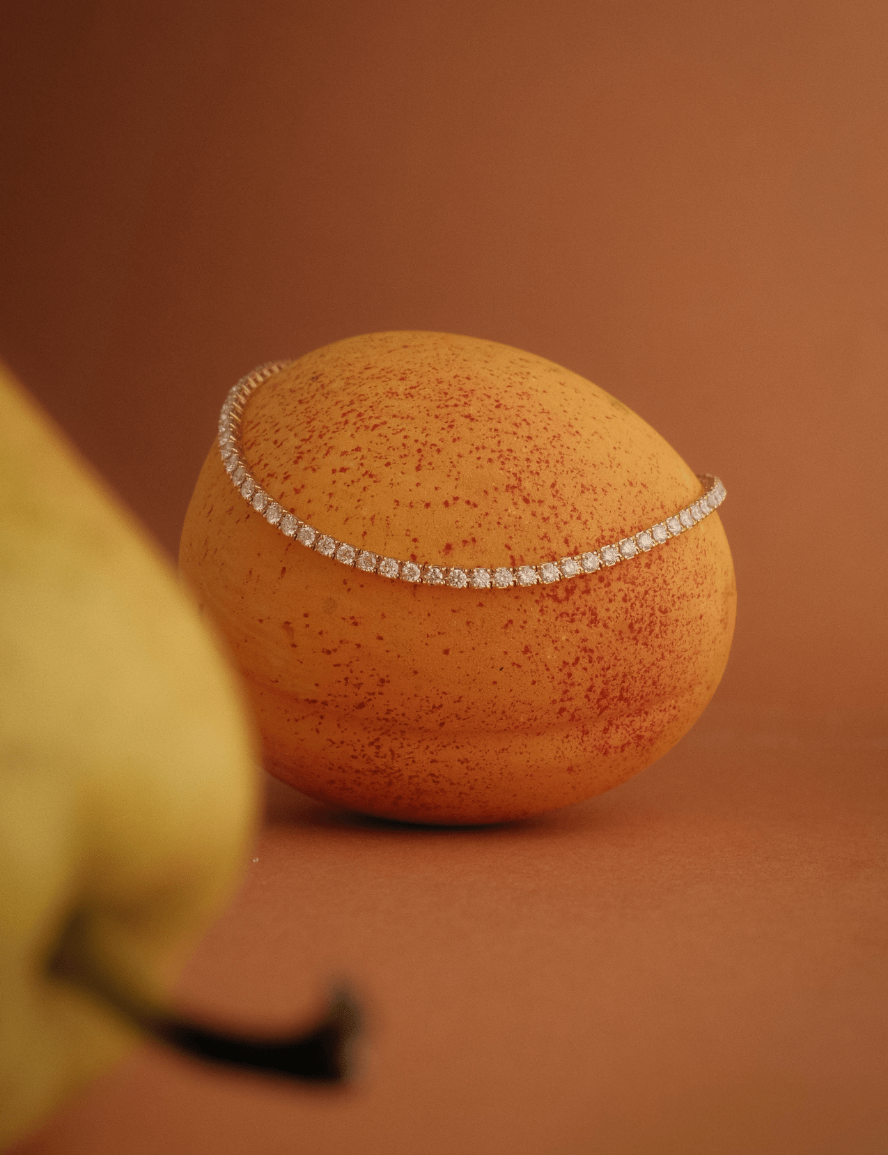 The Bea 2ct Diamond Tennis Bracelet | 18ct Yellow Gold - Molten Store