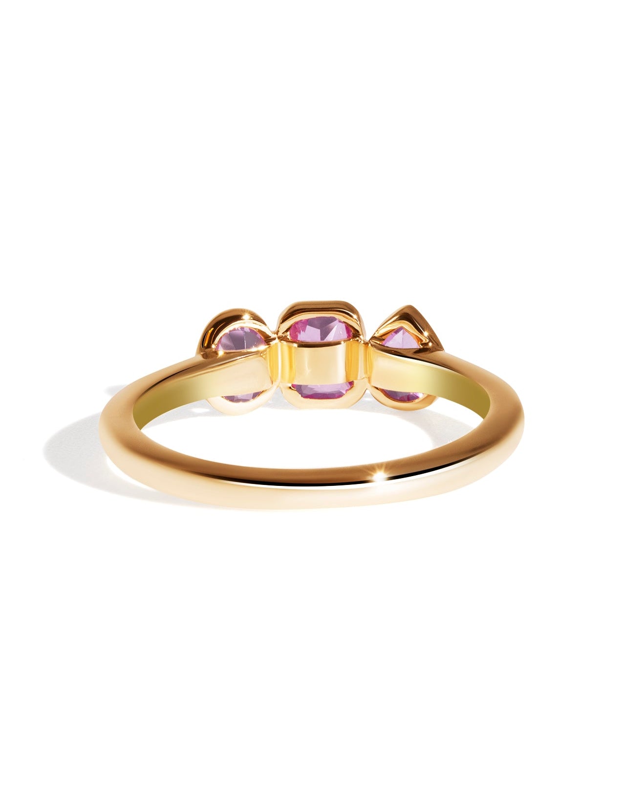 The Beatrice Ring with 4.74ct Pink Sapphire - Molten Store