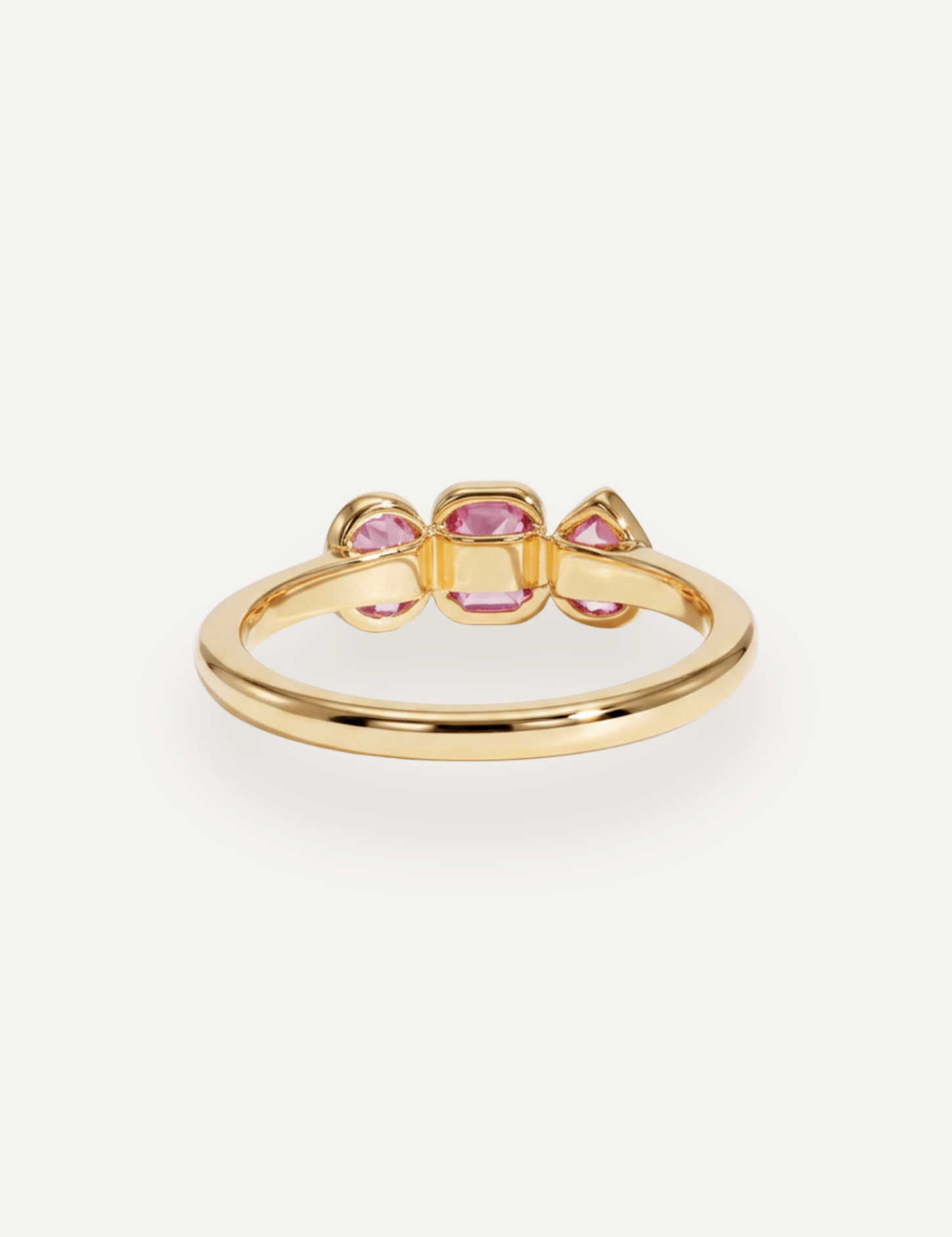 The Beatrice Ring with 4.74ct Pink Sapphires - Molten Store
