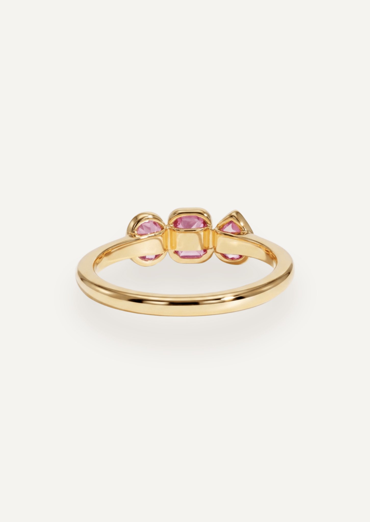The Beatrice Ring with 4.74ct Pink Sapphires - Molten Store