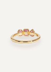 The Beatrice Ring with 4.74ct Pink Sapphires - Molten Store