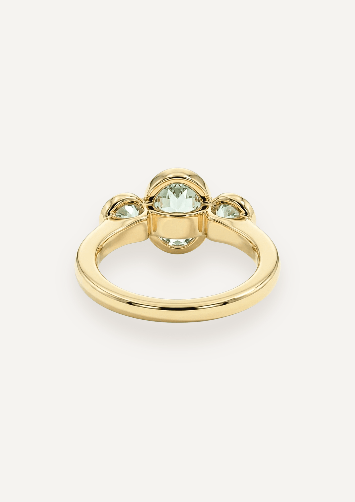 The Beatrice Ring with Oval Sapphire (2.95ct TCW) - Molten Store