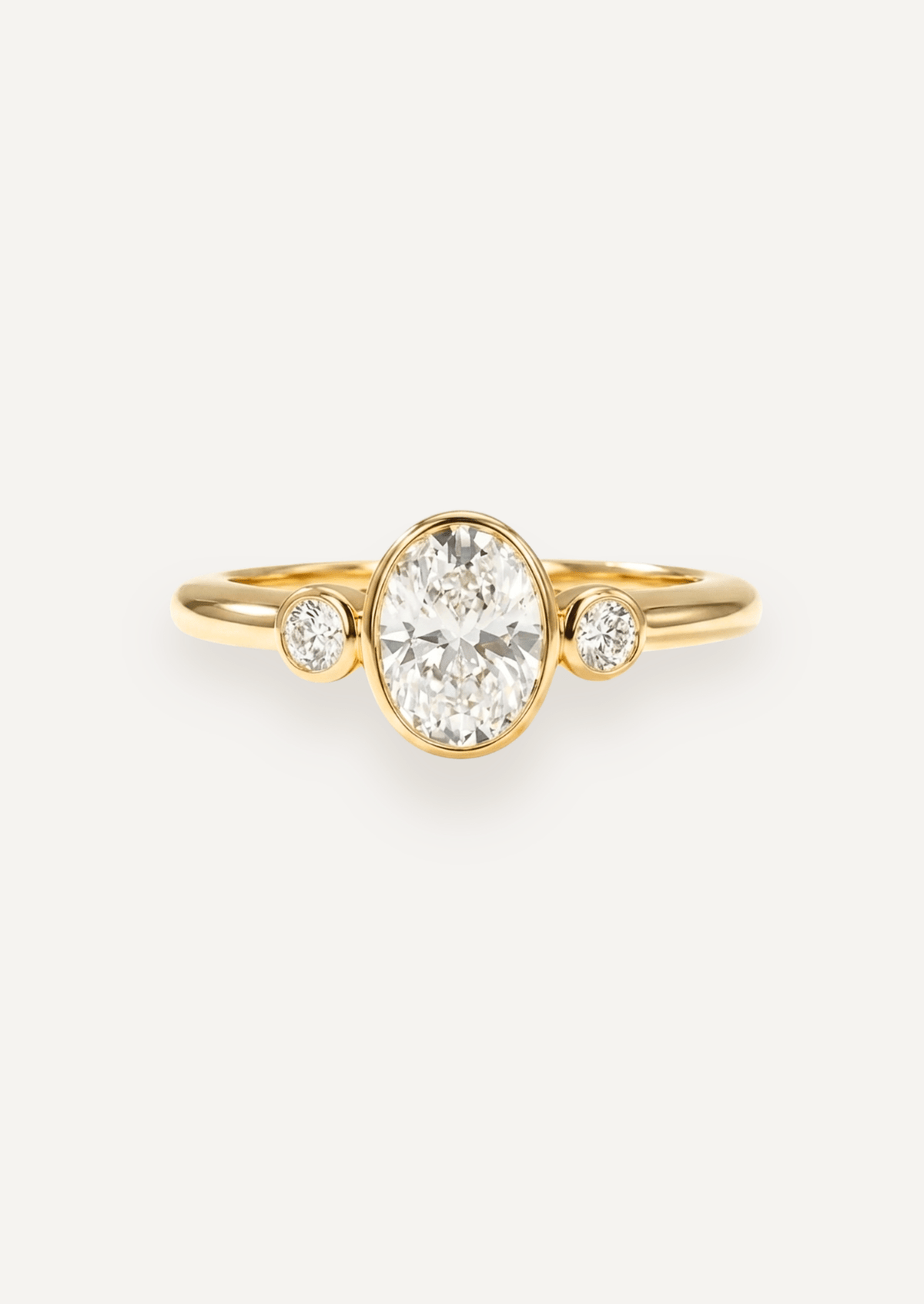 The Beatrice Three - Stone Ring - Molten Store