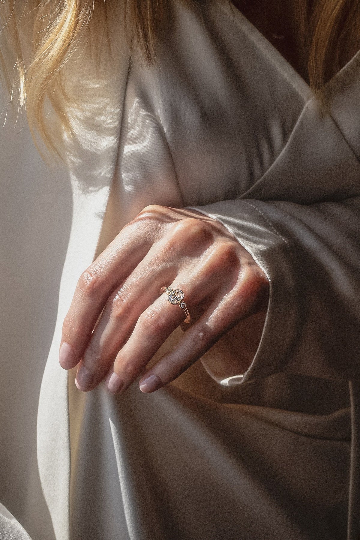 The Beatrice Three - Stone Ring - Molten Store