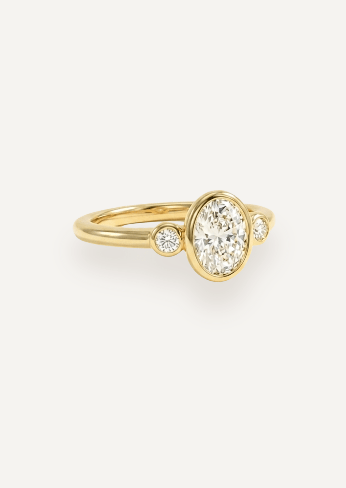 The Beatrice Three - Stone Ring - Molten Store