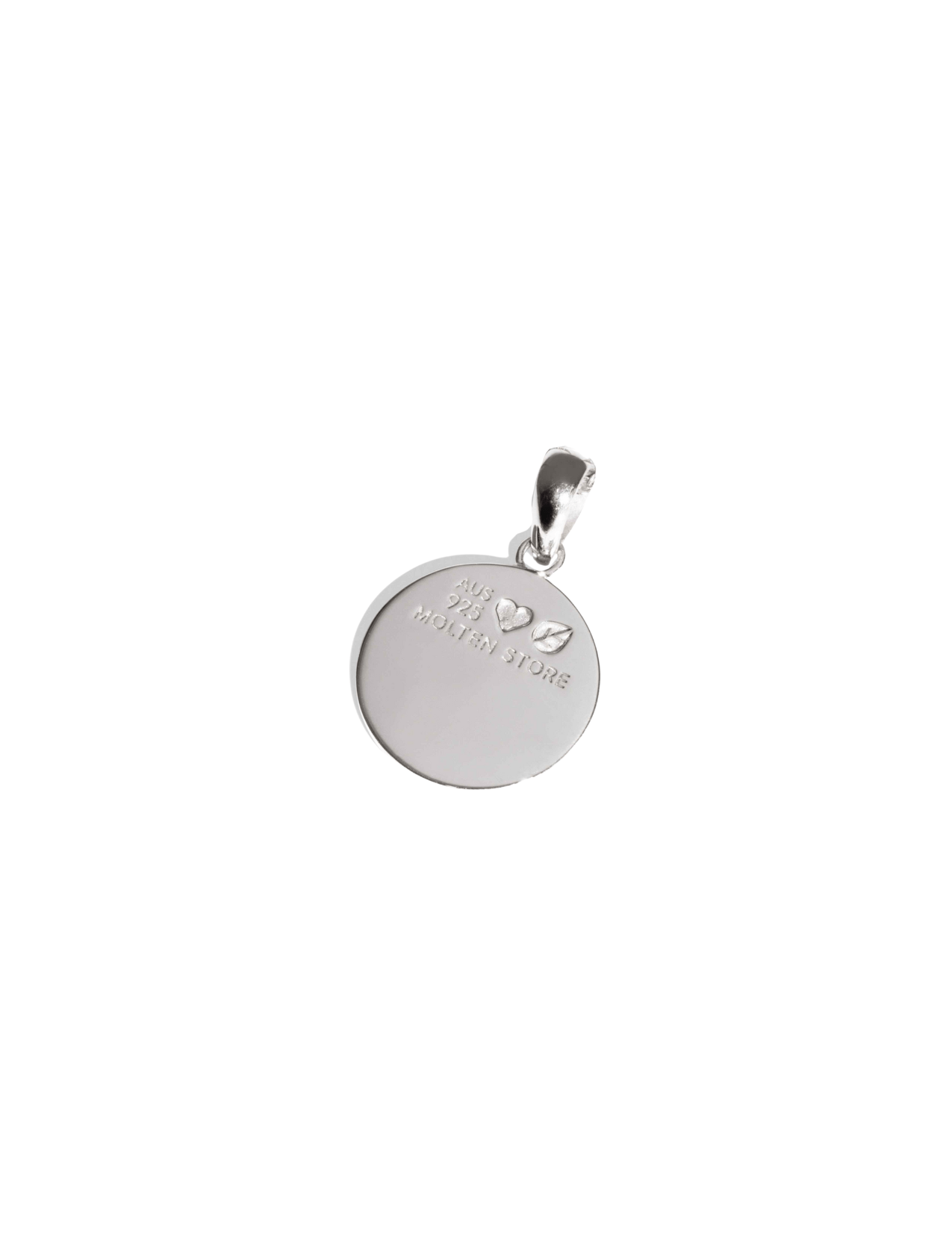 The Cancer Zodiac Silver Pendant - Molten Store