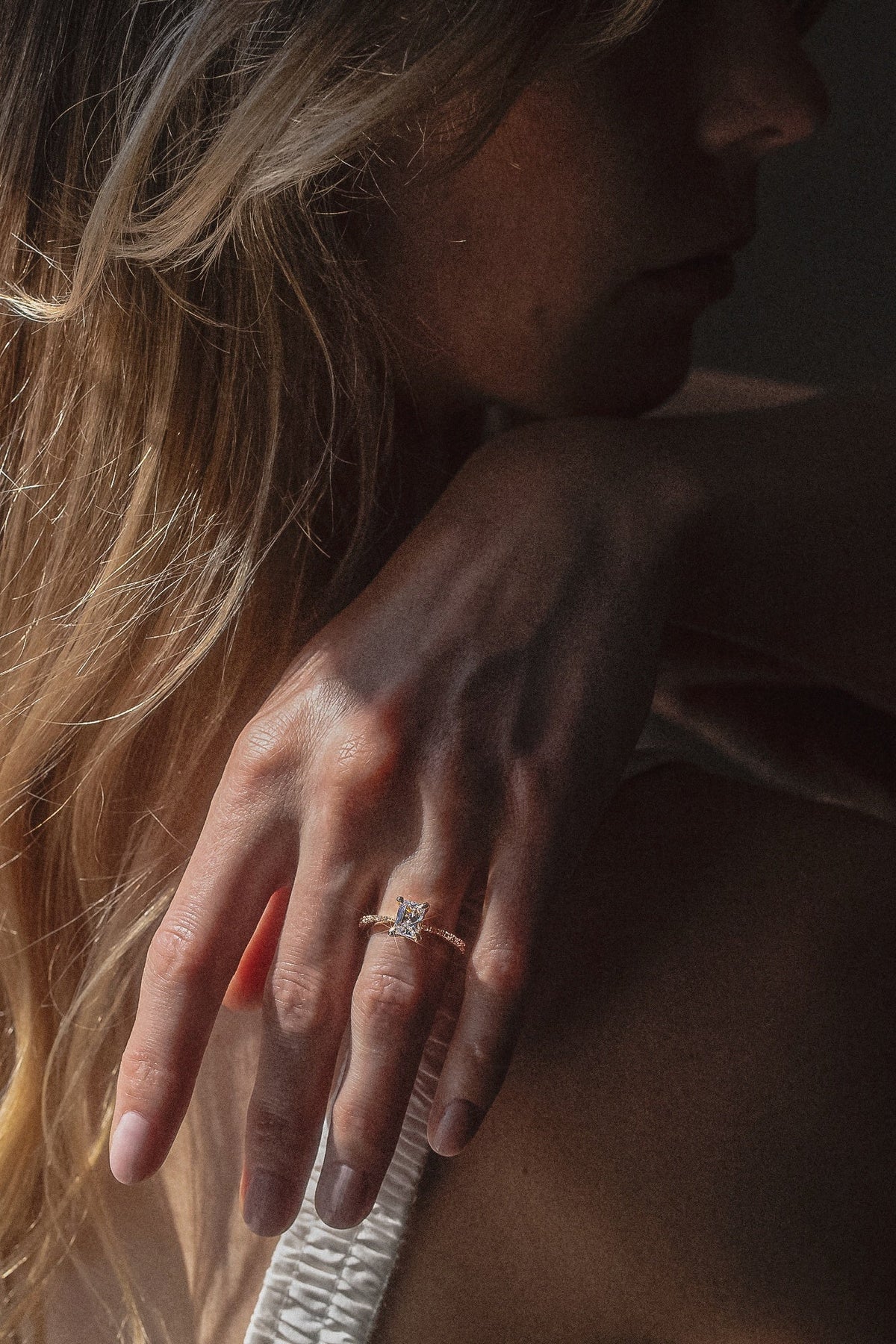 The Celine Solitaire Ring - Molten Store