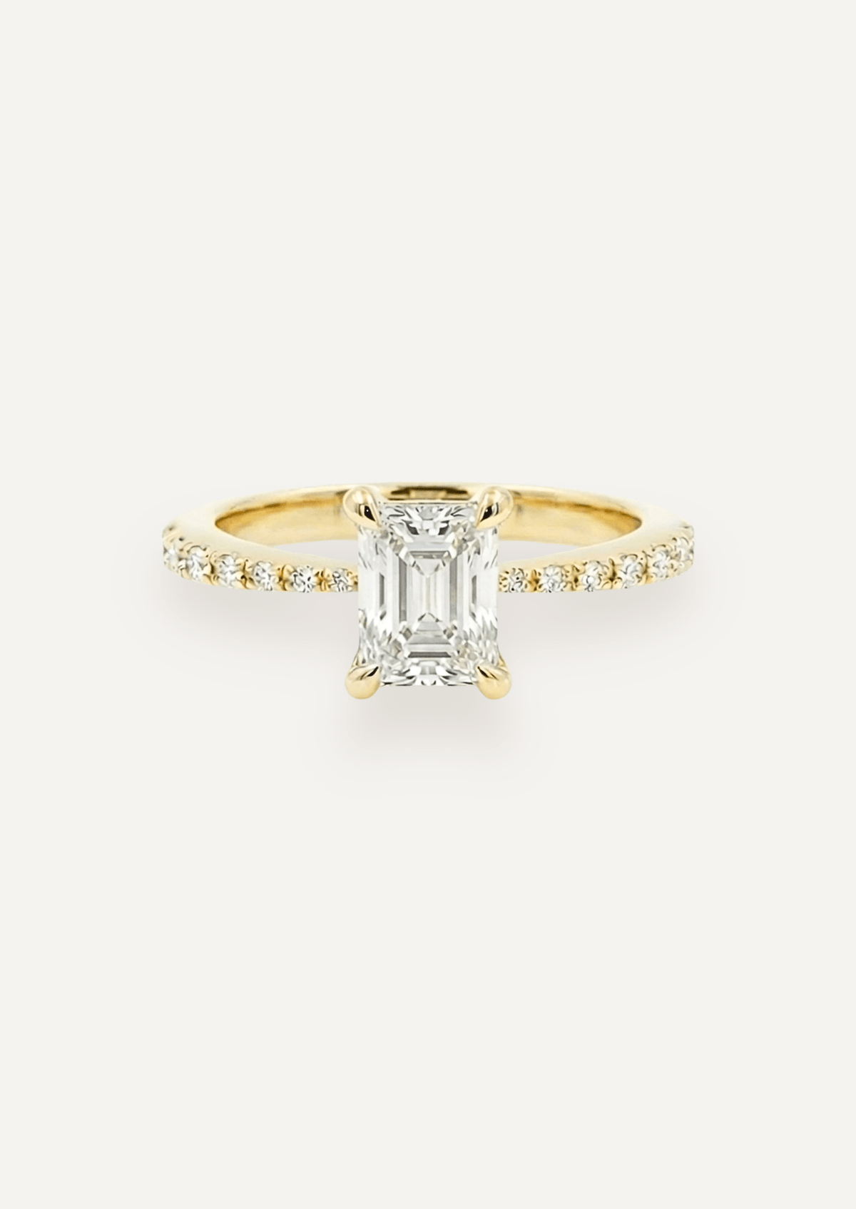 The Celine Solitaire Ring - Molten Store