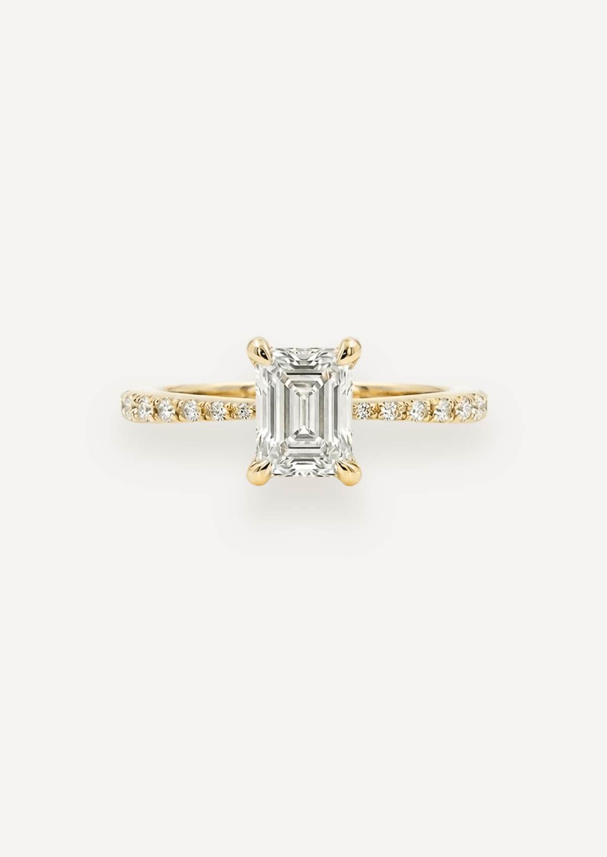 The Celine Solitaire Ring - Molten Store