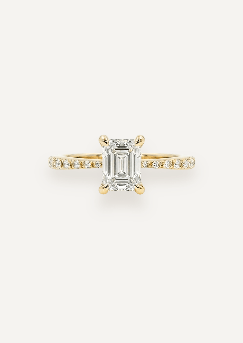 The Celine Solitaire Ring - Molten Store