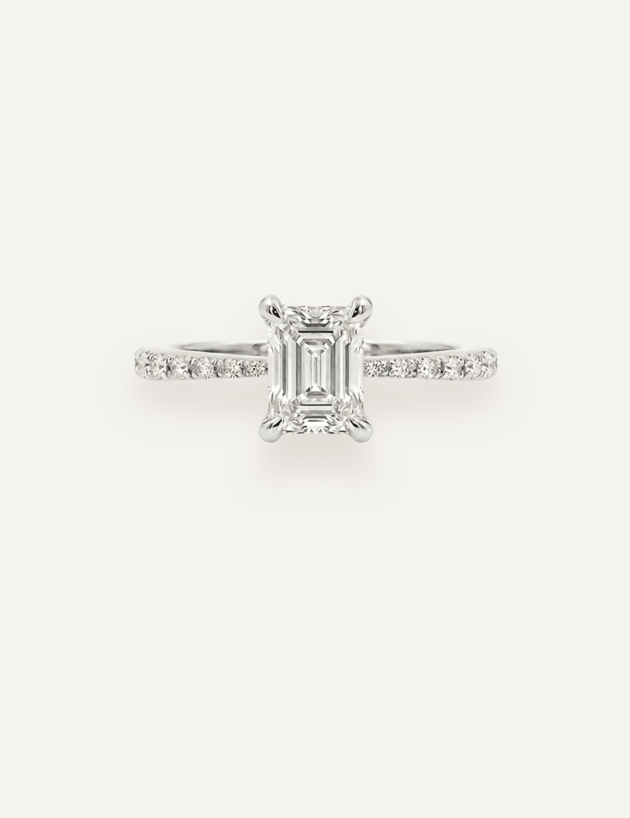 The Celine Solitaire Ring - Molten Store