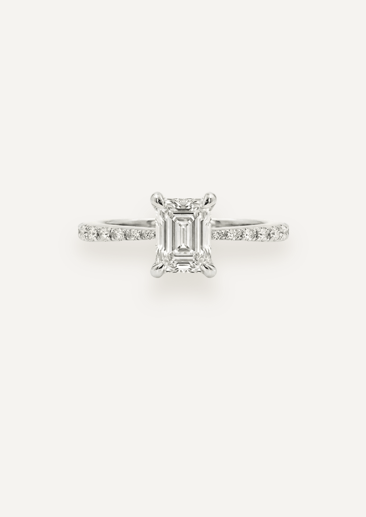 The Celine Solitaire Ring - Molten Store