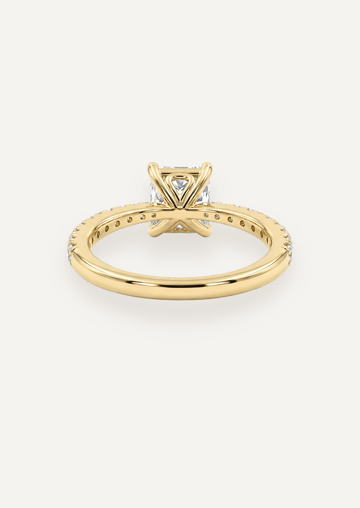 The Celine Solitaire Ring - Molten Store