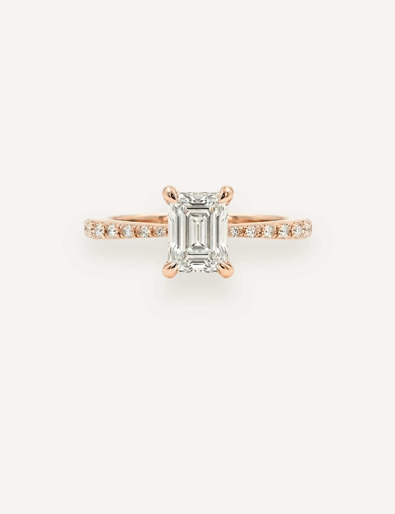 The Celine Solitaire Ring - Molten Store