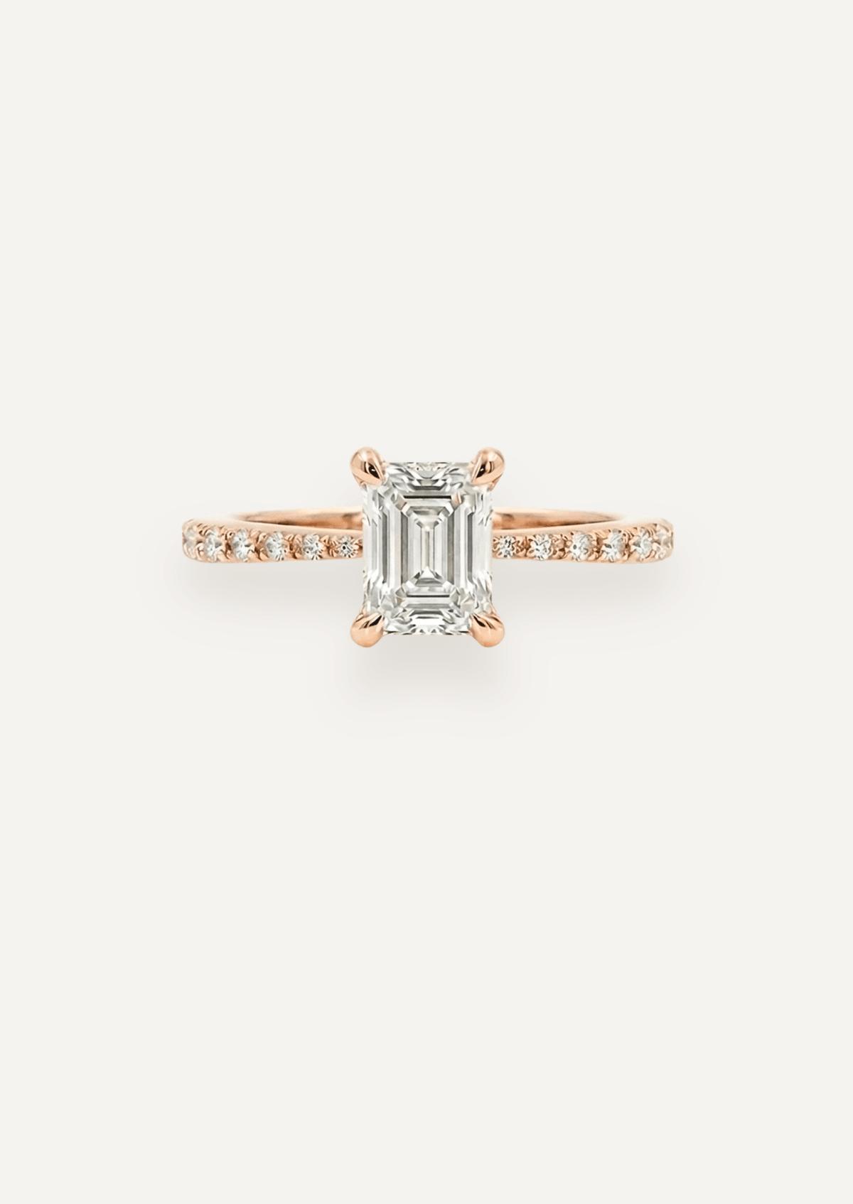 The Celine Solitaire Ring - Molten Store
