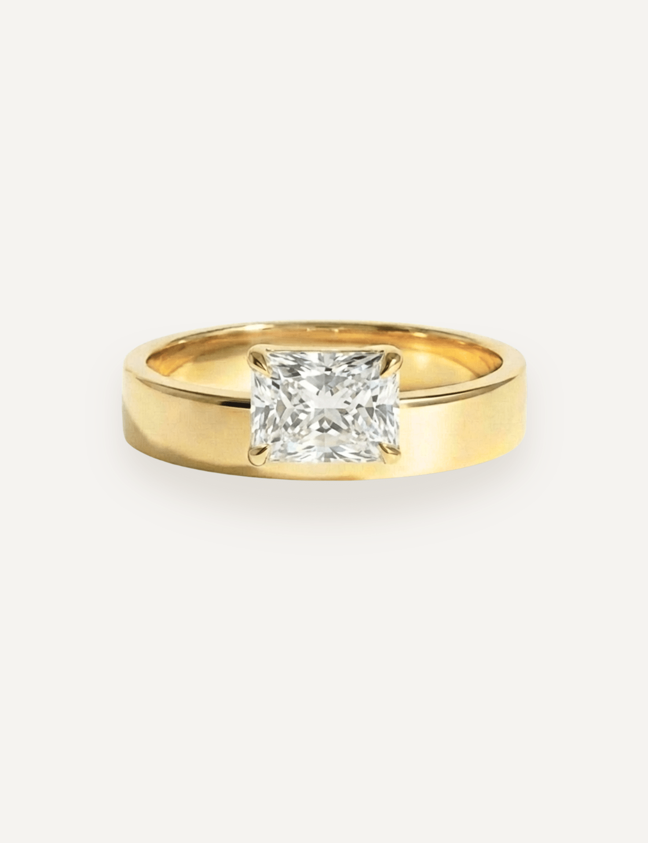The Cleo Solitaire Ring - Molten Store