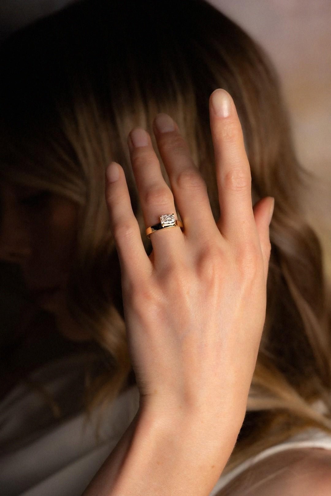 The Cleo Solitaire Ring - Molten Store