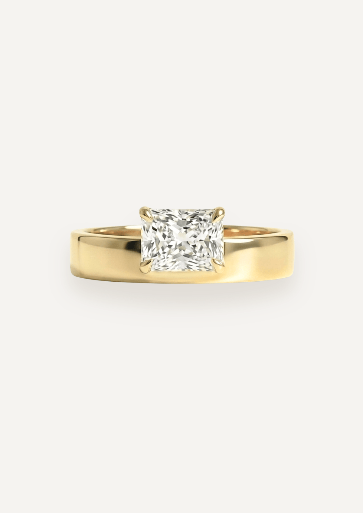 The Cleo Solitaire Ring - Molten Store