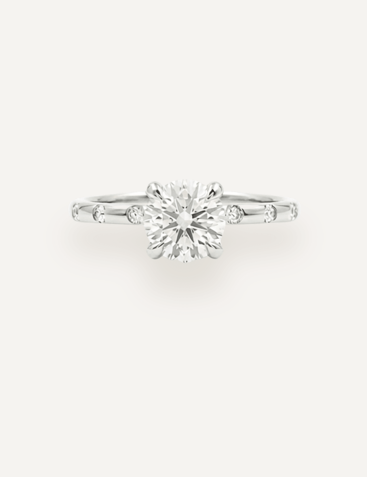 The Constance Solitaire Ring - Molten Store
