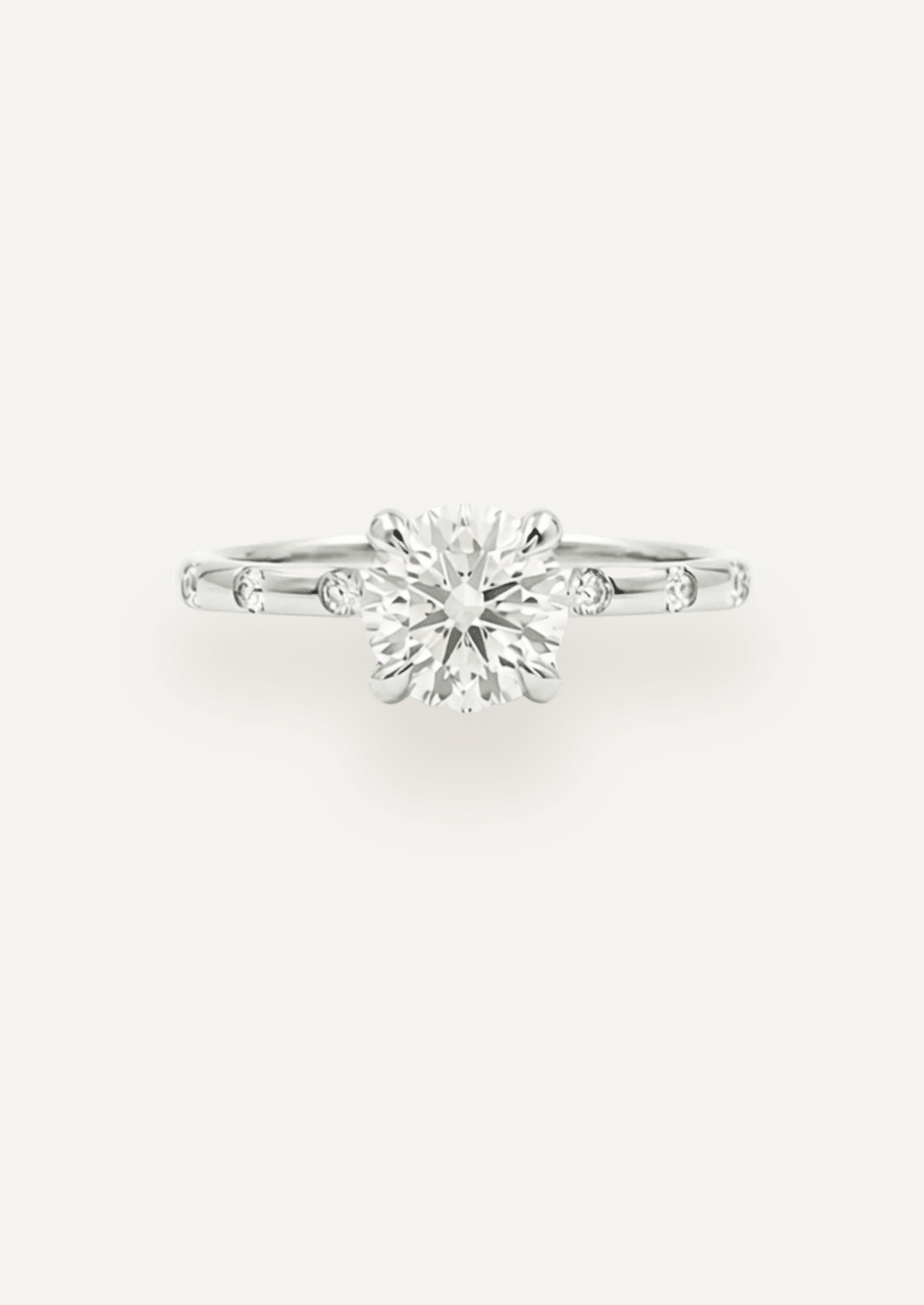 The Constance Solitaire Ring - Molten Store