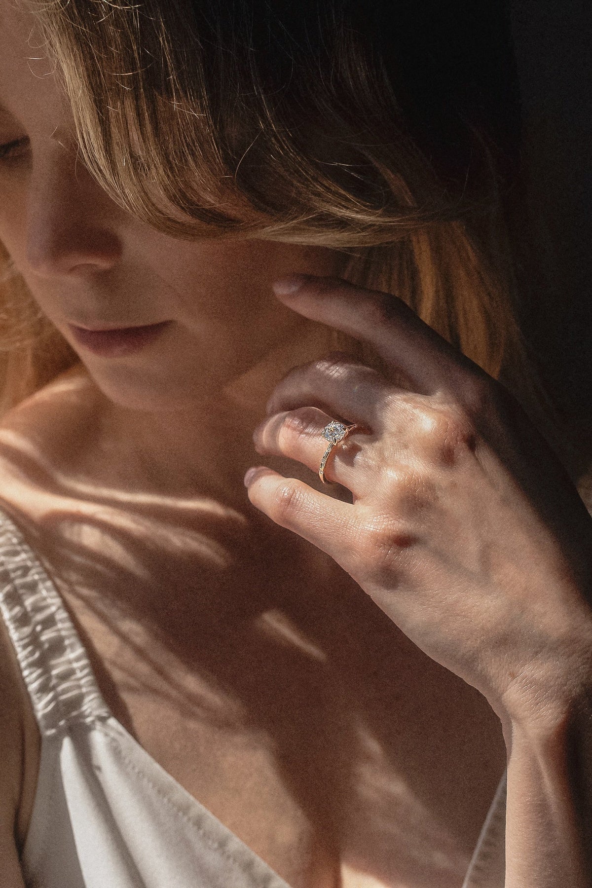 The Constance Solitaire Ring - Molten Store