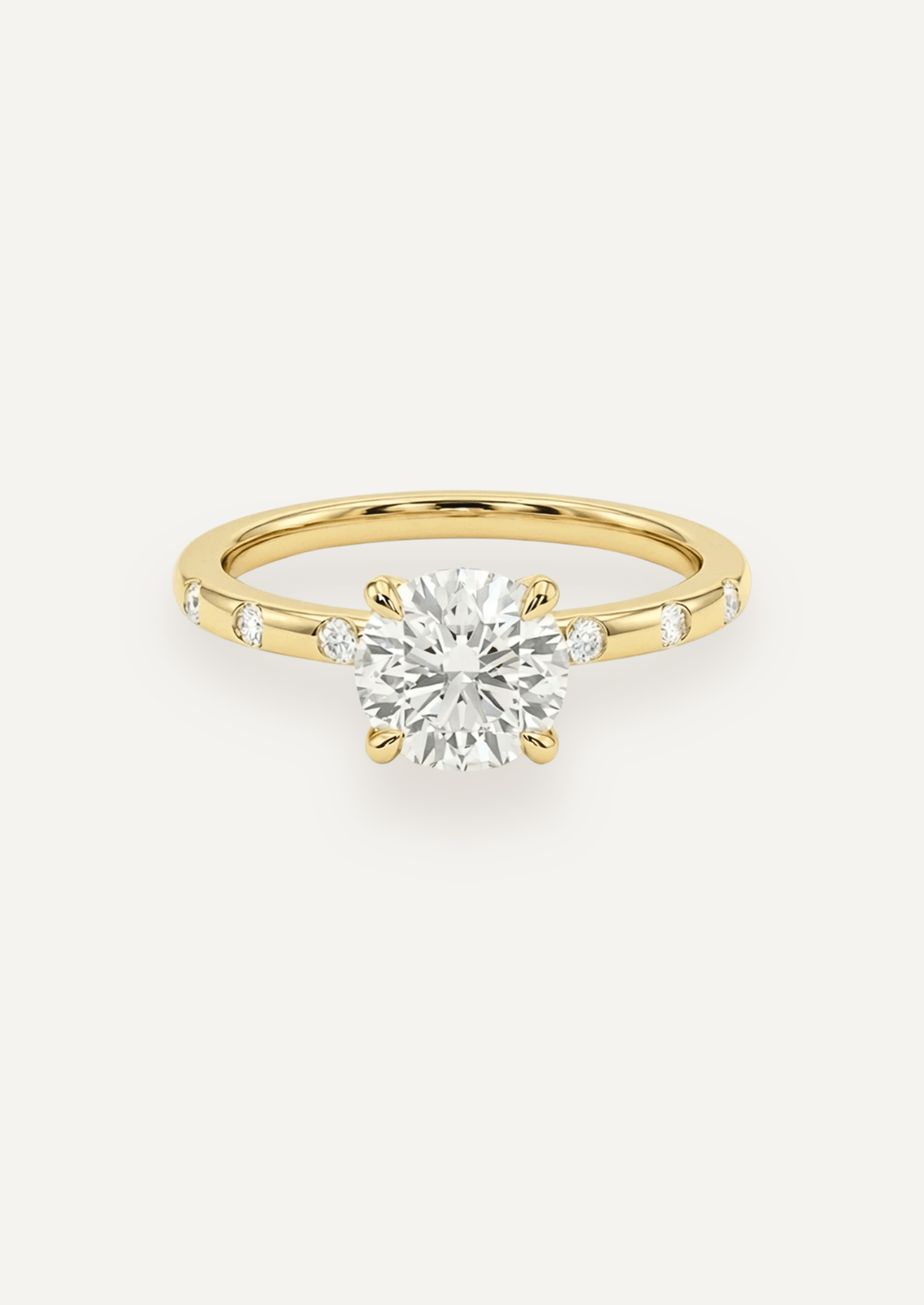The Constance Solitaire Ring - Molten Store